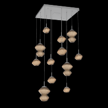 Hammerton CHB0089-12-CS-B-C01-L3 - Mesa Square 12pc Multi-Pendant