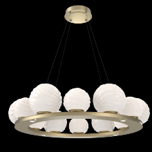  CHB0092-0C-GB-WL-CA1-L3 - Gaia Ring Chandelier