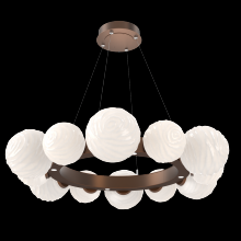  CHB0092-39-BB-WL-CA1-L3 - Gaia Radial Ring Chandelier