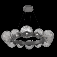  CHB0092-39-GP-S-CA1-L1 - Gaia Radial Ring Chandelier