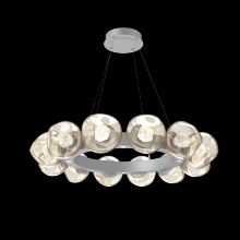  CHB0095-36-CS-ZA-CA1-L1 - Luna Radial Ring Chandelier