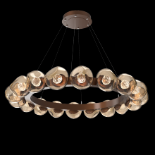  CHB0095-48-BB-FB-CA1-L3 - Luna Radial Ring Chandelier