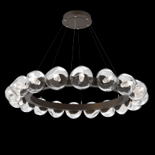  CHB0095-48-FB-GC-CA1-L1 - Luna Radial Ring Chandelier