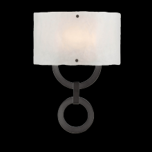 Hammerton CSB0033-0D-FB-SG-E2 - Carlyle Round Link Cover Sconce