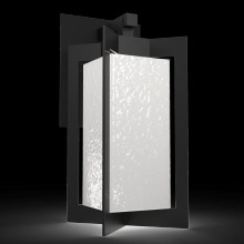  ODB0075-01-TB-HO-L2 - Outdoor Quad Lantern-Textured Black-Blown Glass