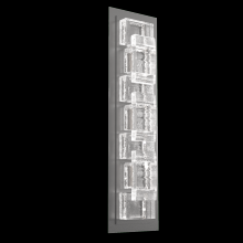  ODB0087-01-AG-TE-L2 - Tessera  Outdoor Sconce (S)-Argento Grey-Tetro Cast Glass