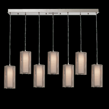 Hammerton PLB0019-09-BS-F-C01-E2 - Uptown Mesh Linear 9pc Multi-Pendant