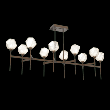  PLB0039-69-FB-A-001-L3 - Gem Linear Belvedere Suspension-69-Flat Bronze