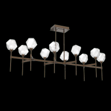  PLB0039-69-FB-C-001-L3 - Gem Linear Belvedere Suspension-69-Flat Bronze