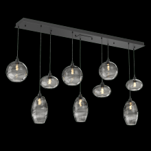 Hammerton PLB0048-09-MB-OS-C01-E2 - Misto Linear 9pc Multi-Pendant