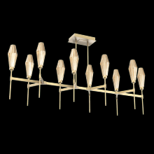  PLB0049-67-GB-RB-001-L3 - Aalto Linear Belvedere Suspension-67-Gilded Brass