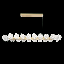  PLB0059-60-GB-BC-CA1-L3 - Blossom Linear Suspension - 60-Gilded Brass