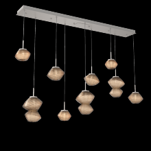  PLB0089-09-BS-B-C01-L3 - Mesa Linear Pendant Chandelier