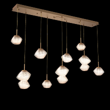  PLB0089-09-NB-A-C01-L3 - Mesa Linear Pendant Chandelier