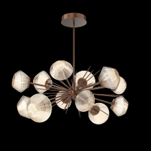  PLB0089-0D-BB-A-001-L1 - Mesa Oval Starburst Chandelier