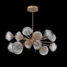  PLB0089-0D-NB-S-001-L3 - Mesa Oval Starburst Chandelier