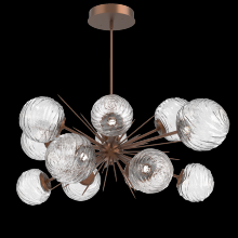  PLB0092-0D-BB-C-001-L3 - Gaia Oval Starburst Chandelier