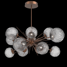  PLB0092-0D-BB-S-001-L3 - Gaia Oval Starburst Chandelier