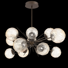  PLB0092-0D-FB-A-001-L3 - Gaia Oval Starburst Chandelier