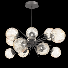  PLB0092-0D-GP-A-001-L3 - Gaia Oval Starburst Chandelier