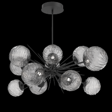  PLB0092-0D-MB-S-001-L1 - Gaia Oval Starburst Chandelier