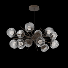  PLB0095-0D-FB-FS-001-L3 - Luna Oval Starburst Chandelier