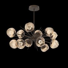  PLB0095-0D-FB-ZB-001-L1 - Luna Oval Starburst Chandelier