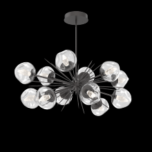  PLB0095-0D-GP-GC-001-L1 - Luna Oval Starburst Chandelier