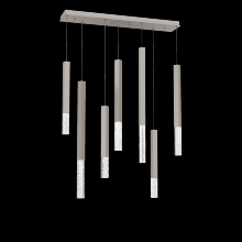  PLB0097-07-BS-GC-C01-L3 - Axis XL Linear Pendant Chandelier