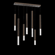  PLB0097-07-FB-GC-C01-L3 - Axis XL Linear Pendant Chandelier