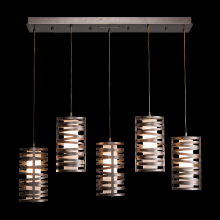 Hammerton PLB0013-07-MB-F-C01-L1 - Tempest Linear 7pc Multi-Pendant