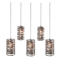 Hammerton PLB0013-09-BS-0-C01-E2 - Tempest Linear 9pc Multi-Pendant