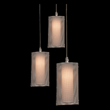 Hammerton CHB0019-08-CS-F-C01-E2 - Uptown Mesh Round 8pc Multi-Pendant