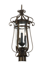  9238BB - Hartford Outdoor 3 Light Medium Post - Pier Mount