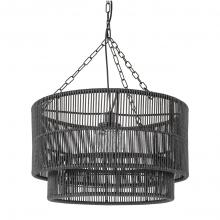 Palecek 2016-79 - TANNER OUTDOOR PENDANT DRUM BLACK