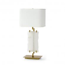  2677-62 - TOSCANA ALABASTER TABLE LAMP