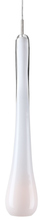  PD107OPSNX2M - Pendant Wand Opal Satin Nickel G4 Xenon 20W Monopoint Canopy