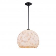  ALR-6537-MBLK - Globe 17" Pendant