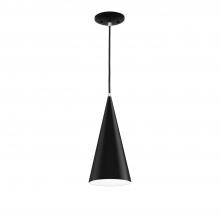  NSH-8947-MBWT - Conos 7" 1-Light Cone Pendant