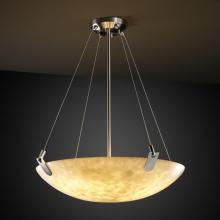  CLD-9621-25-NCKL-LED-3000 - 18" Pendant Bowl w/ U-Clips