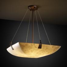  CLD-9647-25-DBRZ-LED-6000 - 48" Pendant Bowl w/ Tapered Clips