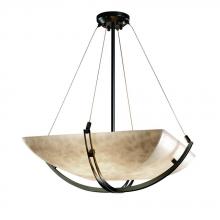  CLD-9722-35-MBLK-LED-5000 - 24" Pendant Bowl w/ Crossbar