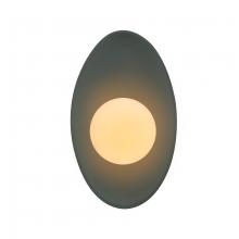  CER-3045-PWGN - Oval Coupe Wall Sconce