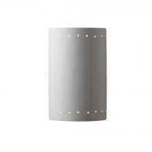  CER-5290W-BIS - Large ADA Cylinder w/ Perfs - Closed Top (Outdoor)