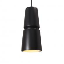  CER-6430-CRB-NCKL-BKCD - Small Cone 1-Light Pendant