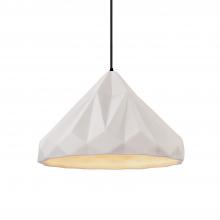  CER-6450-BIS-MBLK-BKCD - Geometric 1-Light Pendant