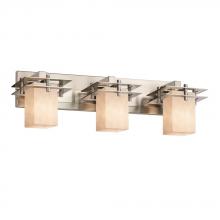  CLD-8173-15-NCKL-LED3-2100 - Metropolis 3-Light LED Bath Bar