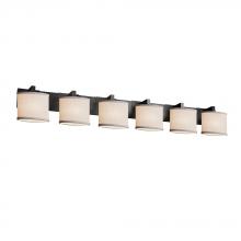  FAB-8926-30-WHTE-MBLK - Modular 6-Light Bath Bar