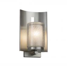  FSN-7591W-10-WEVE-NCKL - Embark 1-Light Outdoor Wall Sconce