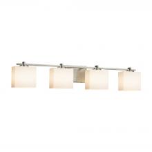  FSN-8444-55-OPAL-NCKL-LED4-2800 - Era 4-Light LED Bath Bar